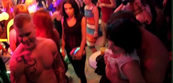  Cock craving sluts having fun at wild party